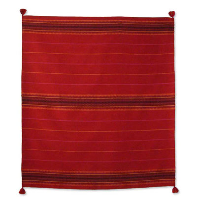 Hand Woven Throw Blanket