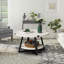 Table basse Jahaira avec tablettes de rangement à 2 niveaux-507599340