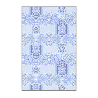 Premium 3D Digital Printed Carpet, 4.0 x 5.9 ft, 100% Polyester, Pile Height: 0.3 in, 650 g/m² | Antibacterial, Non-Slip Underside | Machine Washable, Ideal for Living Room, Bedroom, and Kids' Spaces