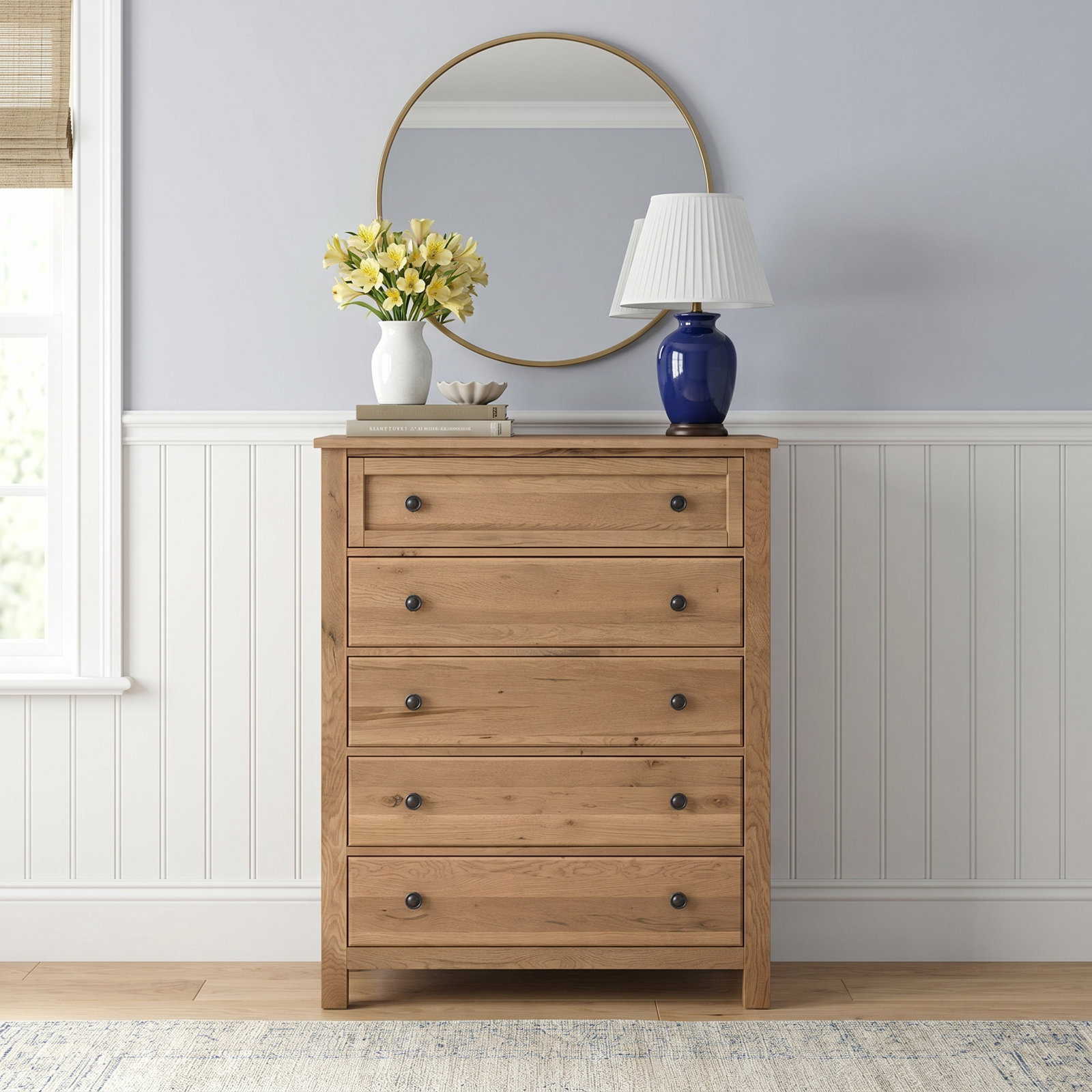 Lewin 43" Oak Dresser