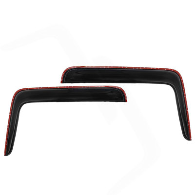Window Rain Guard Deflectors Compatible With Kenworth C500/W900/T800 2Pcs