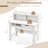 Writing Desk with Built-In Electrical Outlet