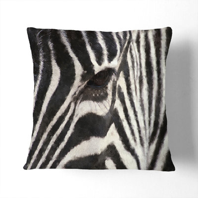 Zebra Vol.4 Square Throw Cushion