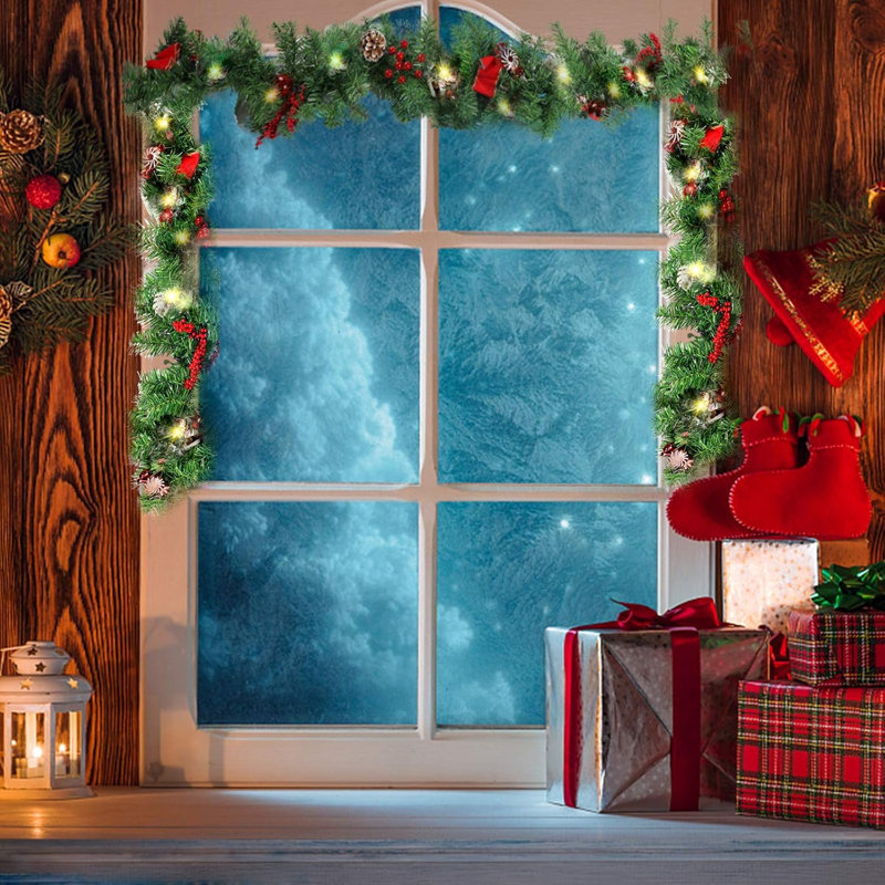 Guirlande de Noël 9 pi.