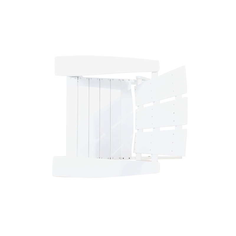 Chaise Adirondack pliable, White