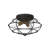 Peebles 3 - Light 15" Flush Mount