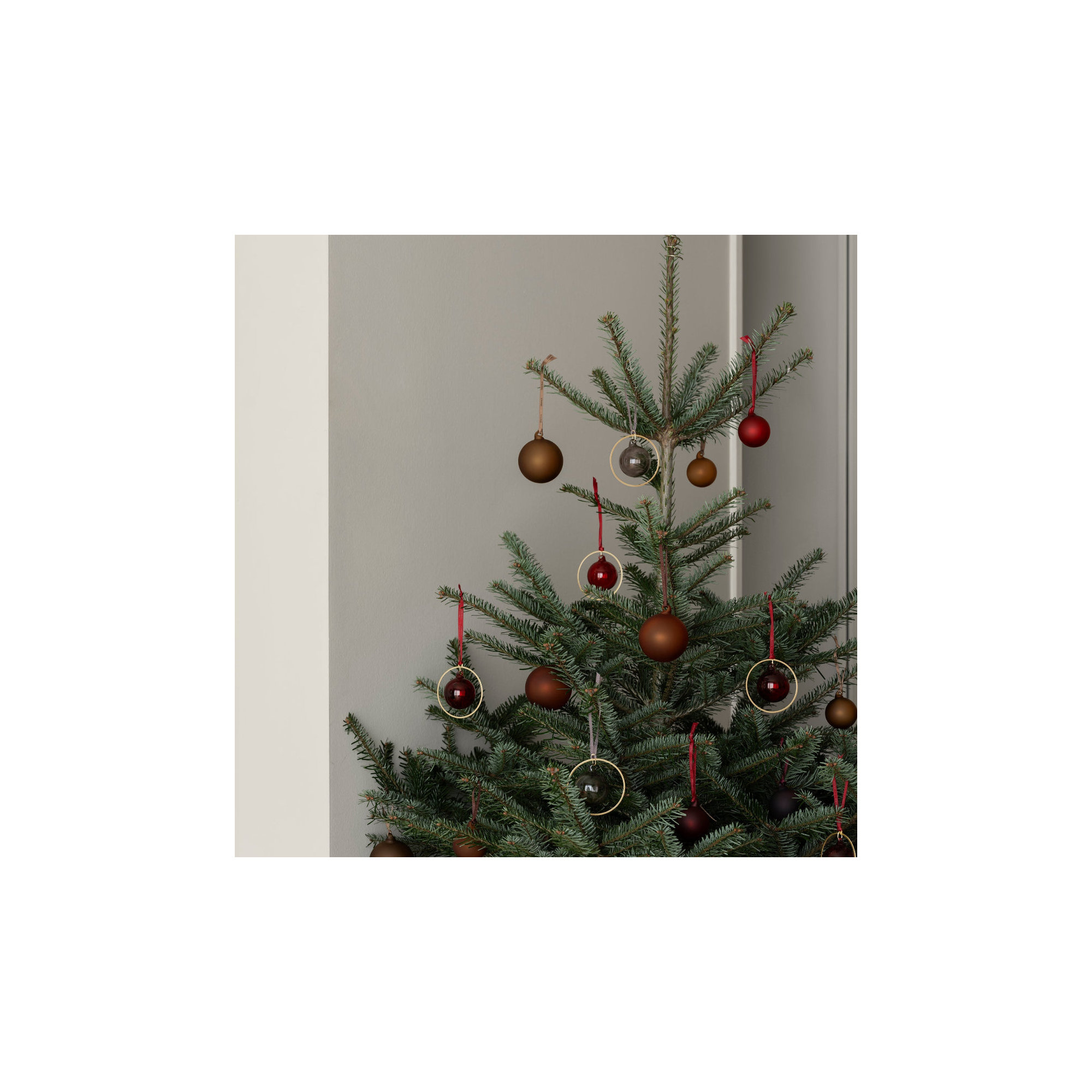 JUHLA Matte Glass Ornament, Plum