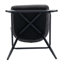 Tabouret de bar rembourré avec repose-pieds-105845133