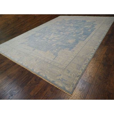 Adesuwa One-of-a-Kind 9' x 12' Area Rug in Blue/Gray