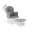 Reclining Glider Nursing Chair and Footrest-124210774