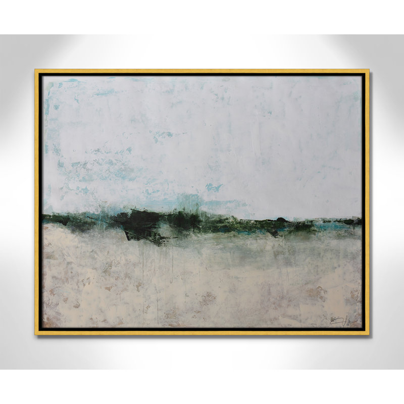 «Morning Meadows» par Filippo Ioco, reproduction sur toile flottante, H 23,5 po x l 29,5 po x P 2 po, Encadrement doré
