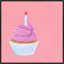 Birthday Cupcake Print by Katy Montica-1658830390-1658830396