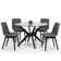 Nina Round Glass 120Cm Table