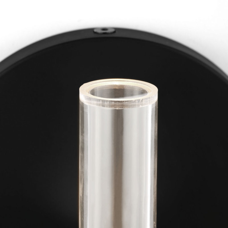 Silas 5 Sconce, Midnight Black