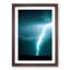 Lightning Storm Abstract Art - Picture Frame Graphic Art Print-55772700-55772702