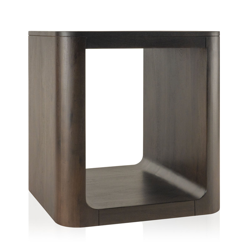 Jahmia End Table, Dark Walnut