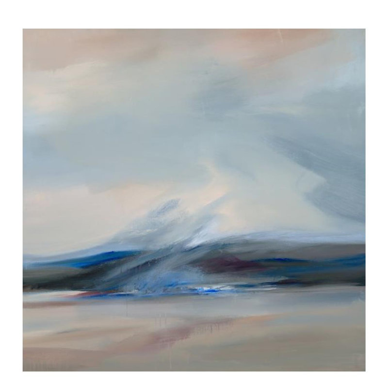 Avant la tempête de pluie par Sara Brown - impression, H 36 po x l 36 po, Extérieur