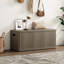 Banc en bois 40,2 po Cesiro, multifonctionnel avec rangement caché Cesiro-630995639-625903706