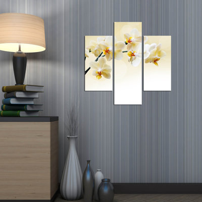 Peinture décorative en panneau de fibres à densité moyenne (3 pièces)