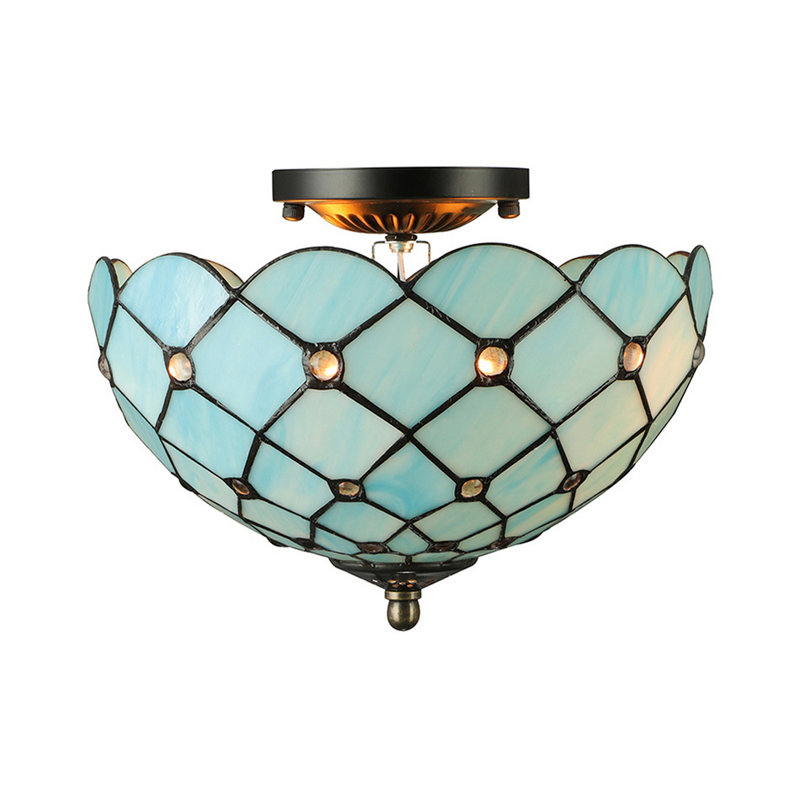 Schumann Glass Flush Mount