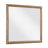 Haislynn Organic Modern 42"W Dresser Mirror — Hickory Veneer Frame