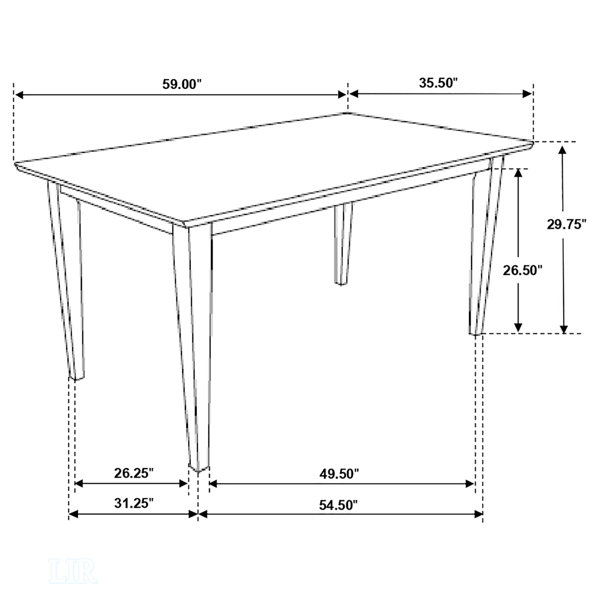 Dimensions du produit