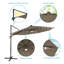 Parasol lumineux en porte-à-faux 120 po Destinnie-615049802