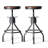Swivel Counter Stool with Metal Frame-1034073692-951660729