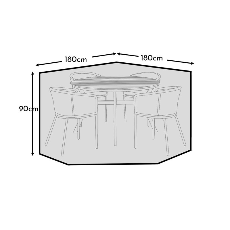 Outdoor Patio Dining Set Cover