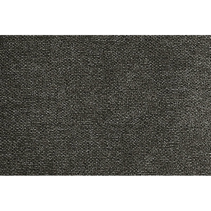 Banc rembourré en chenille Chirles, Gris