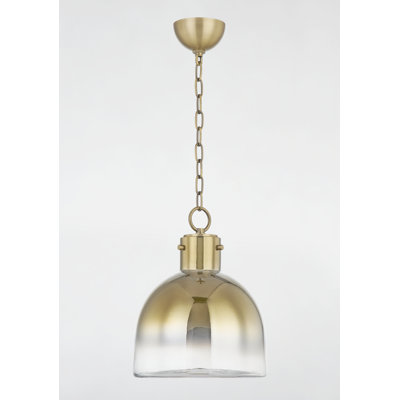 Beryl 1-Light Dome Pendant