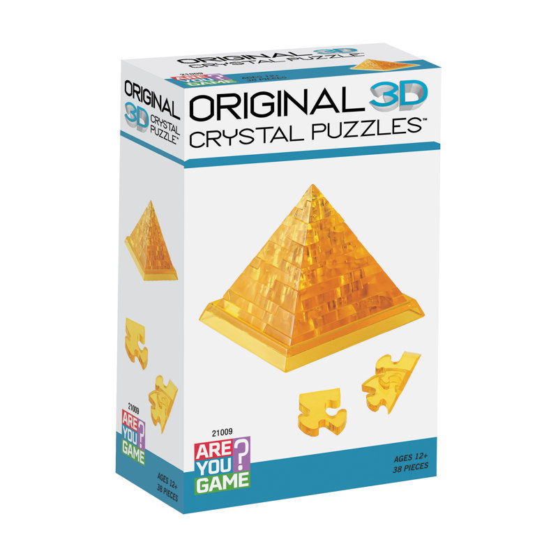 Pyramide de cristal 3D