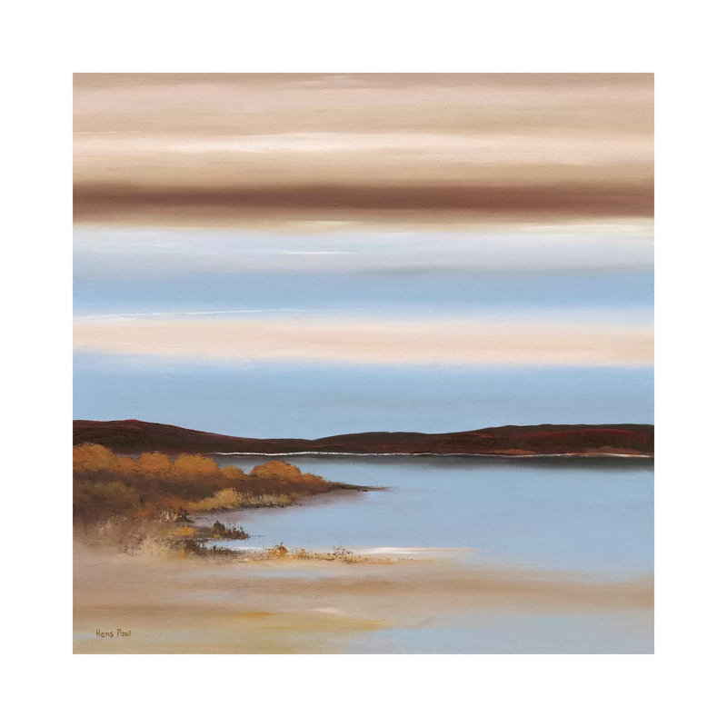Luminous I by Hans Paus - Wrapped Canvas Painting, 30.48 cm H x 30.48 cm W