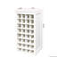 Armoire à vin modulaire 32 po avec conception de ligne simple, l 16,22 po x l 17,44 po x H 35,9 po, panneau de particules et finition foncée, droite +
