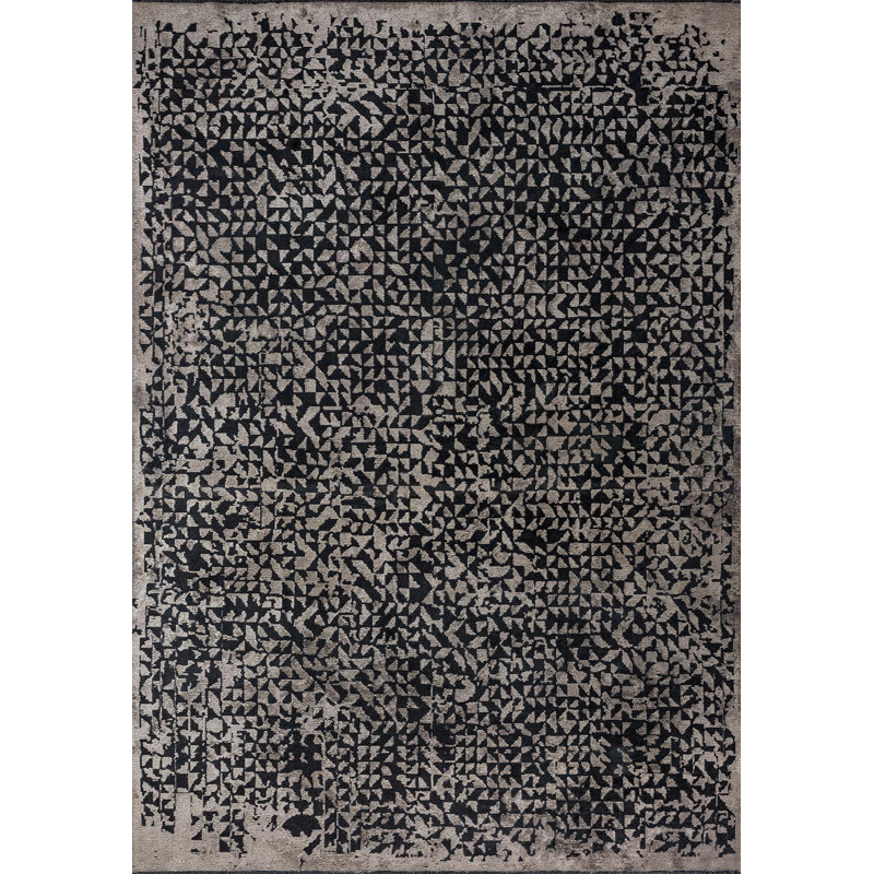 Rakhshan Vintage Look Hand Loom Indoor / Outdoor Area Rug, Rectangle 5'3" x 7'6"