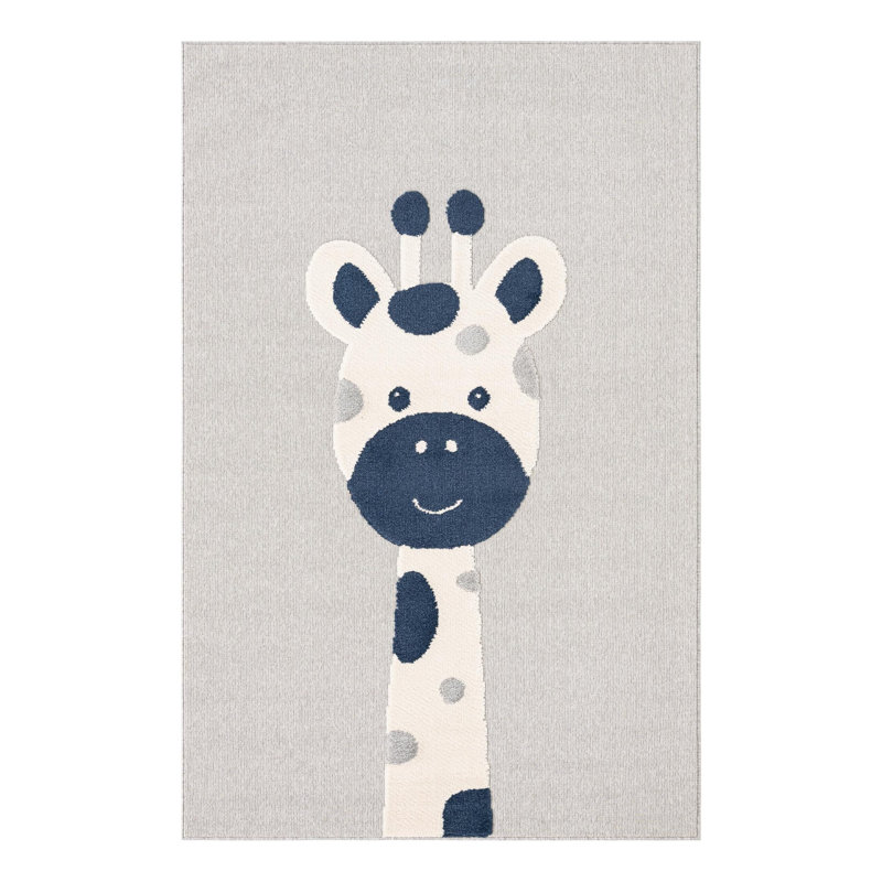 Unique Loom Evermoor Whimsy Kids Rug, Rectangle 6'1" x 9'
