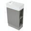 Ensemble de meuble-lavabo simple 18,6 po avec plateau en céramique Isaiyah-1439035245
