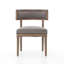 Chaise de salle à manger Aurelius Grey Aspen (ensemble de 4)