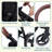 Tandem Double Stroller for Newborn & Toddler - Collapsible Lightweight Twin Stroller with Reversible Seats - One-Hand Fold, Adjustable Backrest & Canopy, 5-Point Harness, Large Storage Basket - Khaki-126622501