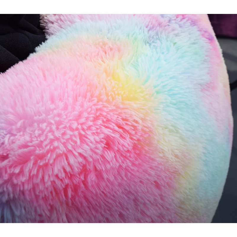 Housse pour fauteuil à billes Rainbow Fluffy