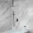 12 Inch Ceiling Mounted Shower System Shower Combo Set Shower Head with Hand Shower and Tub Spout-102381060