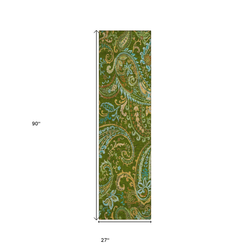 Tapis de couloir d'extérieur 8 po