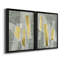 Shadow Screen I - ensemble de 2 peintures sur toile encadrées-2025985297-2025985388