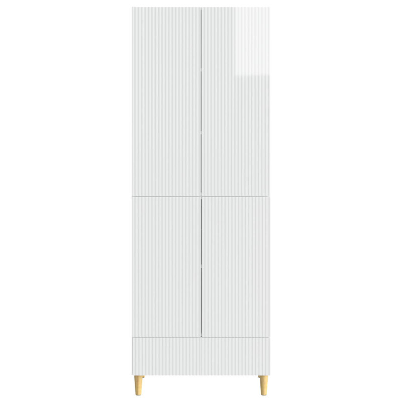 Storage Cabinet, High Gloss White