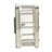 Aluminum Metal Floating Geometric Decorative Clock-949375621