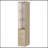 Preston Linen Cabinet, Three Shelves, Four Drawers