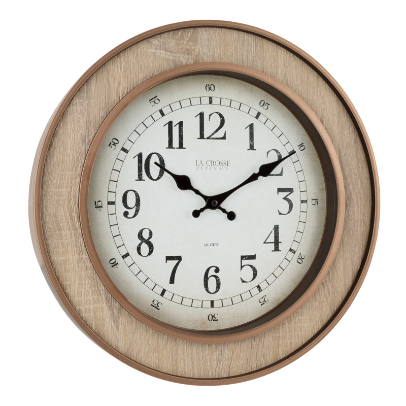16 Inch Livingston Quartz Wall Clock