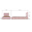 Annaie Upholstered Ottoman Bed-41886109-41886110