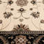Tapis ivoire / noir Downing-19109829