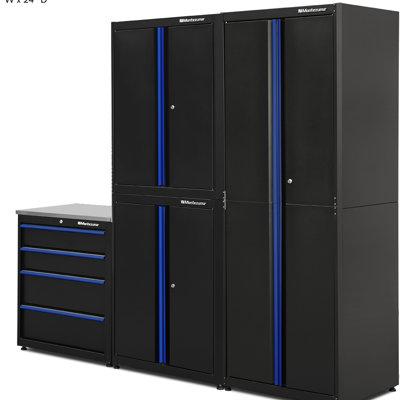 4 Piece Steel Garage Organization
